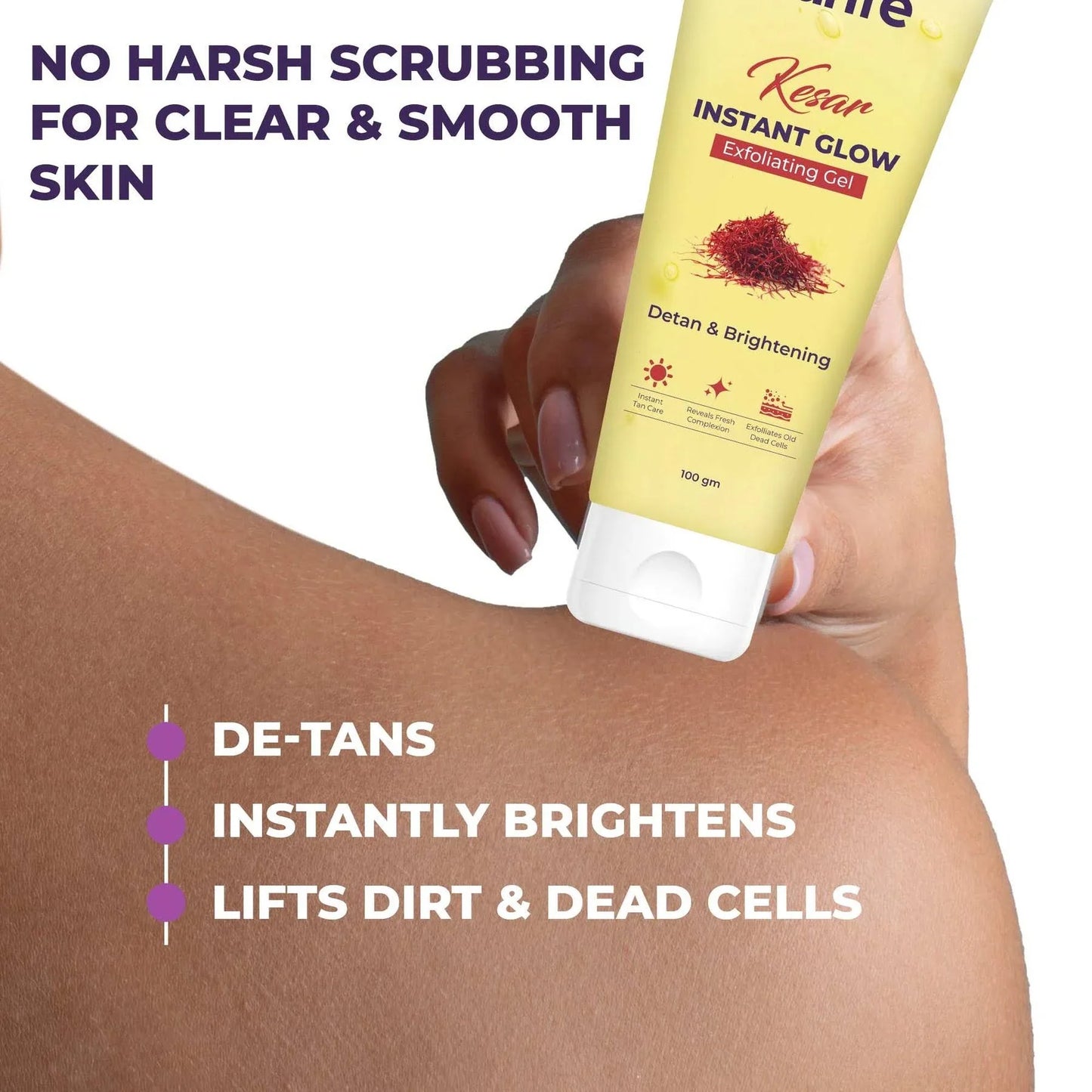 GlowKesar™ - Kesar & Haldi Tan Clear Gel