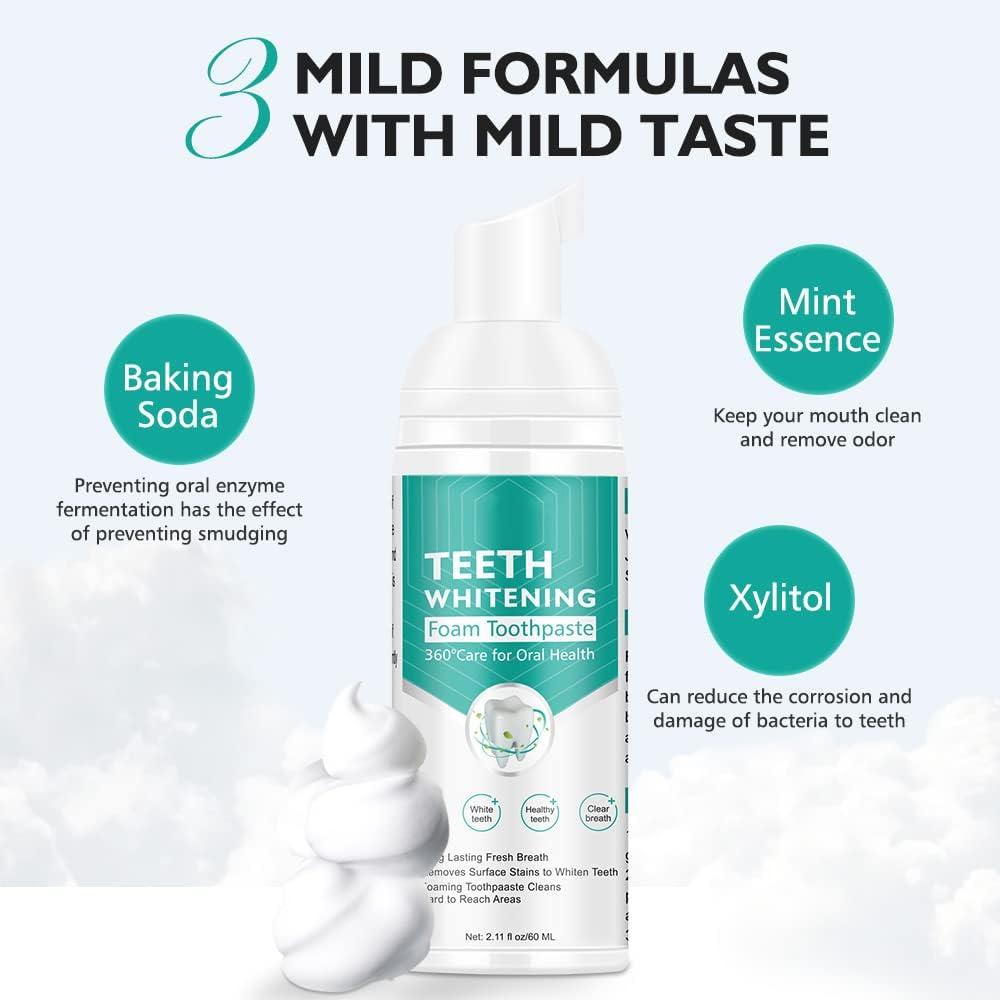 TeethPro™ Instant Whitening Foam Wash (Buy 1 Get 1 Free🔥) - LIMITED STOCK
