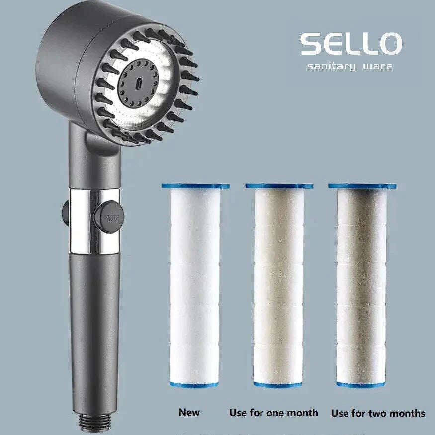 4 in 1 High Pressure Massage Shower Head (Limited stock🔥🔥)