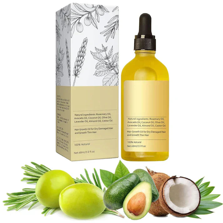 Veganic Natural Hair Growth Oil - (Buy 1 Get 1 Free🔥) - LIMITED STOCK BUY NOW !!