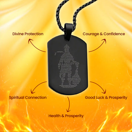 Divine Hanuman Chalisa Pendant 🙏