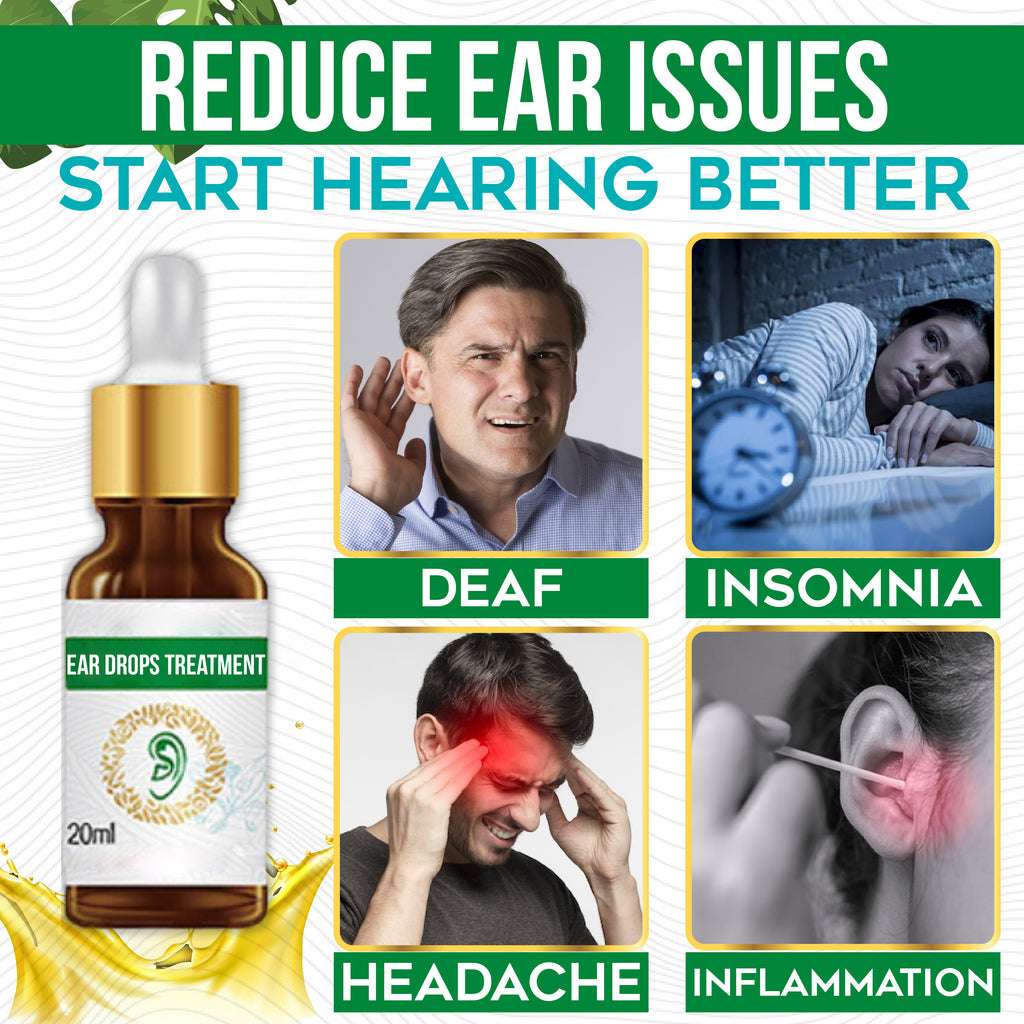 CalmHear™ - Ear Ringing Relieving Drops  for Ear Hearing Care 🌿👂 (Buy 1 Get 1 Free🔥🔥)