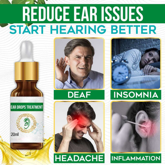 CalmHear™ - Ear Ringing Relieving Drops  for Ear Hearing Care 🌿👂 (Buy 1 Get 1 Free🔥🔥)