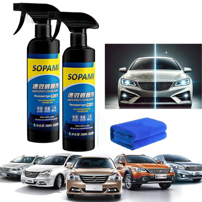 QuickCoat™ - Sopami Quick Effective Coating Spray 🌟🚗 (Buy 1 Get 1 Free🔥🔥)