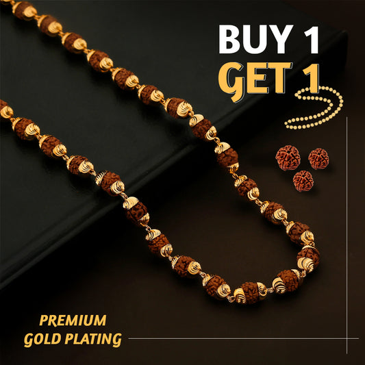Superior Quality Gold Plated Mala for Men & Women - Limited Stock Only🔥🔥