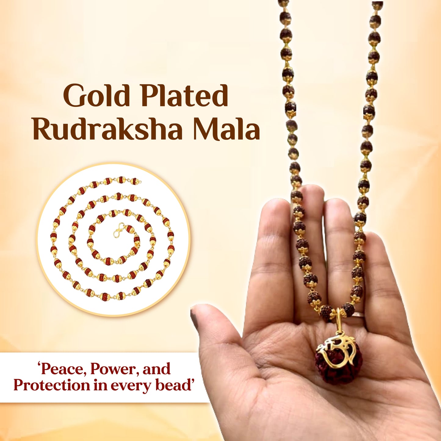 Superior Quality Gold Plated Mala for Men & Women - Limited Stock Only🔥🔥