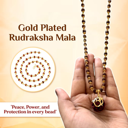 Superior Quality Gold Plated Mala for Men & Women - Limited Stock Only🔥🔥