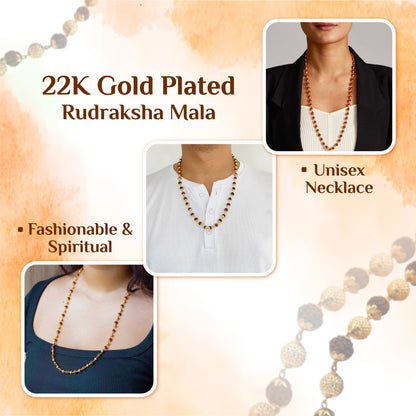 Superior Quality Gold Plated Mala for Men & Women - Limited Stock Only🔥🔥