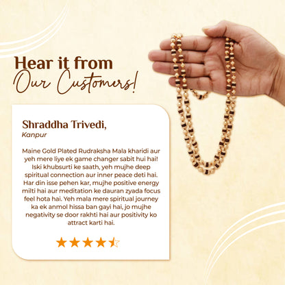 Superior Quality Gold Plated Mala for Men & Women - Limited Stock Only🔥🔥