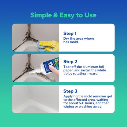 EcoEgret™ - Mold Remover Gel for Floor Tile, Home Sink, Kitchen, Showers