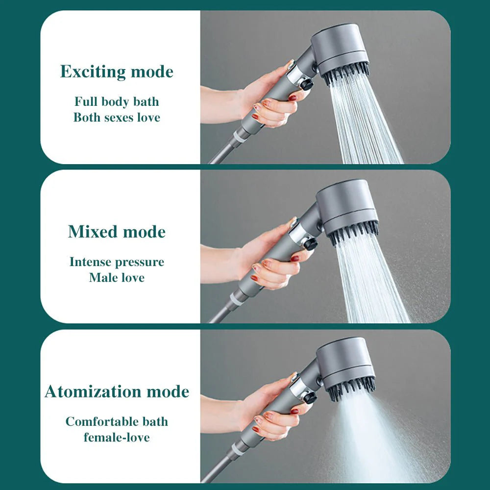 4 in 1 High Pressure Massage Shower Head (Limited stock🔥🔥)