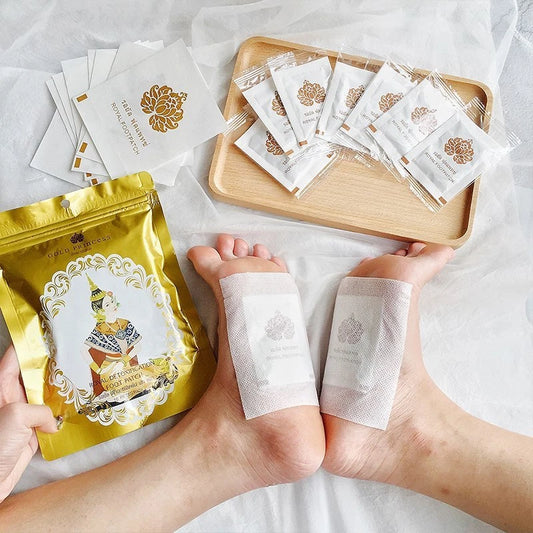 PureRelief™ - Royal Detoxification Pain Relief Foot Patch 🌿🦶 (Relieves Fatigue and Muscle Tension) Buy 1 Get 1 Free🔥🔥