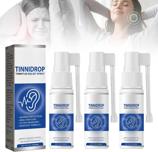 Tinidrop Tinnitus Relief Spray 🌿 (Buy 1 Get 1 Free🔥🔥)