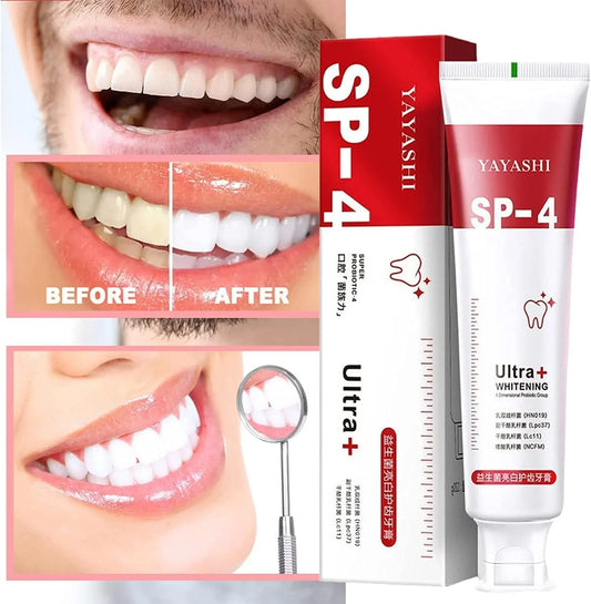 BrightenUp™ - SP-4 Ultra+ Teeth Whitening Toothpaste ✨🦷
