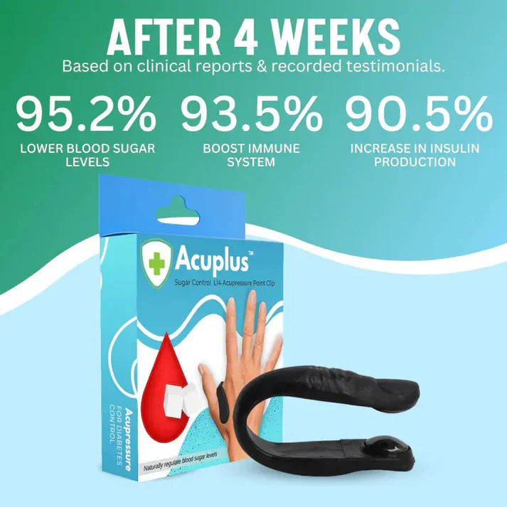 Acuplus+ Sugar Control Acupressure Point Clip - Buy 1 Get 2 FREE🔥