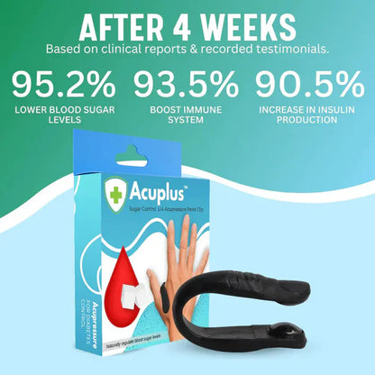 Acuplus+ Sugar Control Acupressure Point Clip - Buy 1 Get 2 FREE🔥
