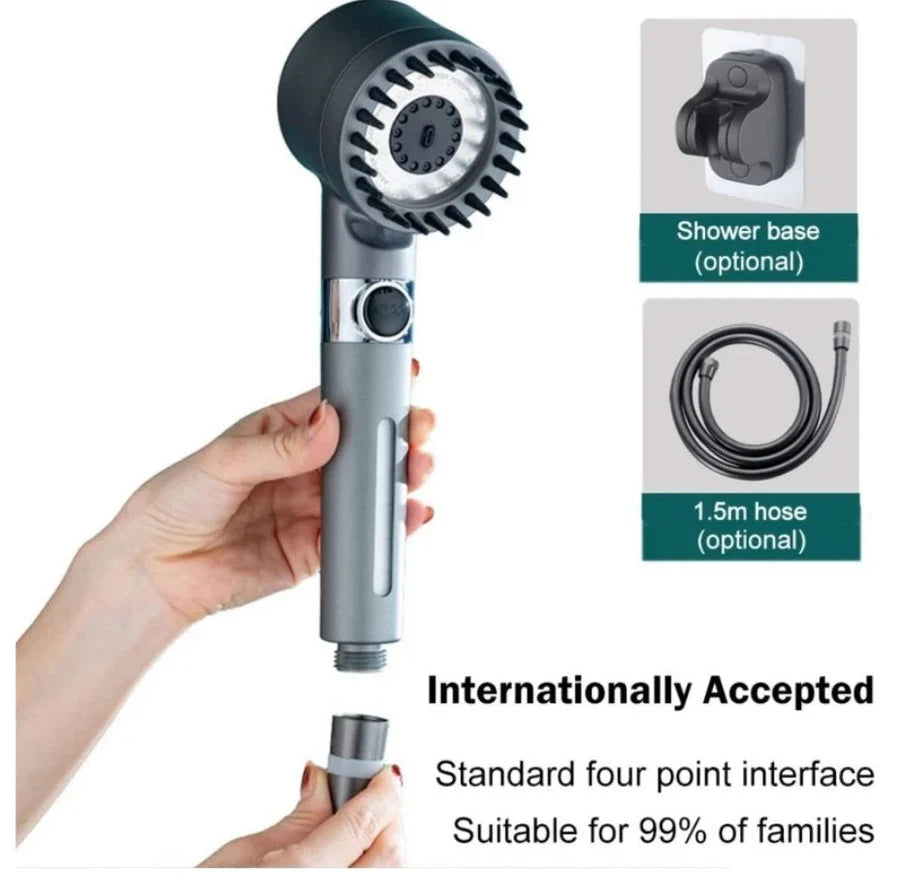 4 in 1 High Pressure Massage Shower Head (Limited stock🔥🔥)