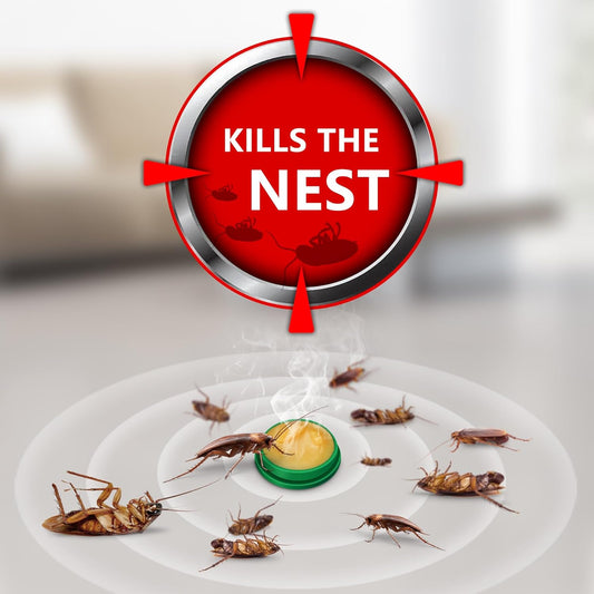 Roach Repellent™ - Cockroach Killer Gel 🪳🚫 (Get Rid of Roaches Permanently Indoor/Outdoor)