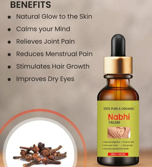 Ayurvedic Ramban Multi-Benefit Nabhi Oil (Limited Time Offer🔥) (Belly Button Oil)