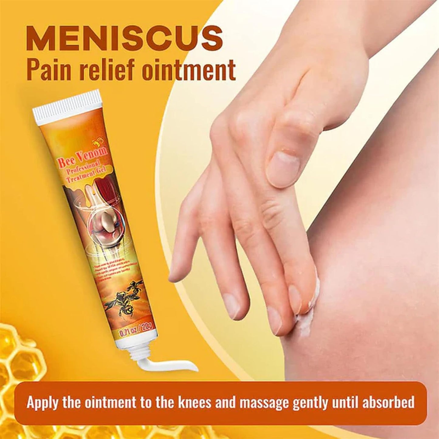 Bee Venom Professional Joint Cream for Instant Pain Relief (Buy 1 Get 1 Free🔥)