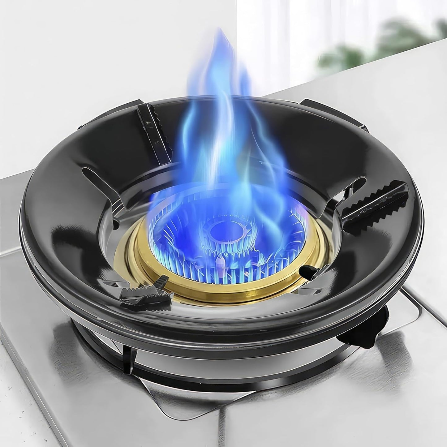 Fire & Windproof Energy Saving Gas Stove Stand - (BUY 1 + GET 1 FREE🔥)