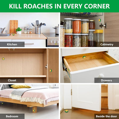 Roach Repellent™ - Cockroach Killer Gel 🪳🚫 (Get Rid of Roaches Permanently Indoor/Outdoor)
